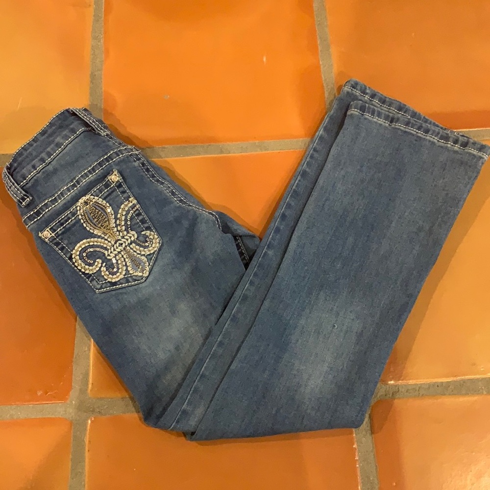 Wired Heart Girls Size 8 Jeans Bootcut